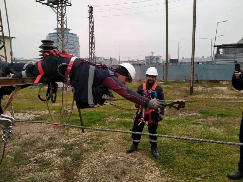 UEDAŞ’ta komando eğitimi
