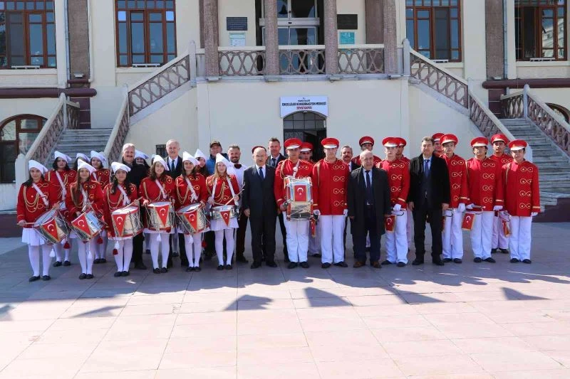 Manisa Bando Takımı ilk kez resmi törende görev aldı
