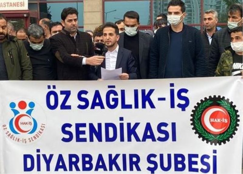 Öz Sağlık İş Sendikası Diyarbakır Şube Başkanı Aküzüm’den DİSK’in iddialarına sert tepki

