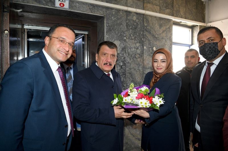 Başkan Gürkan’dan ’’hayırlı olsun’’ ziyareti
