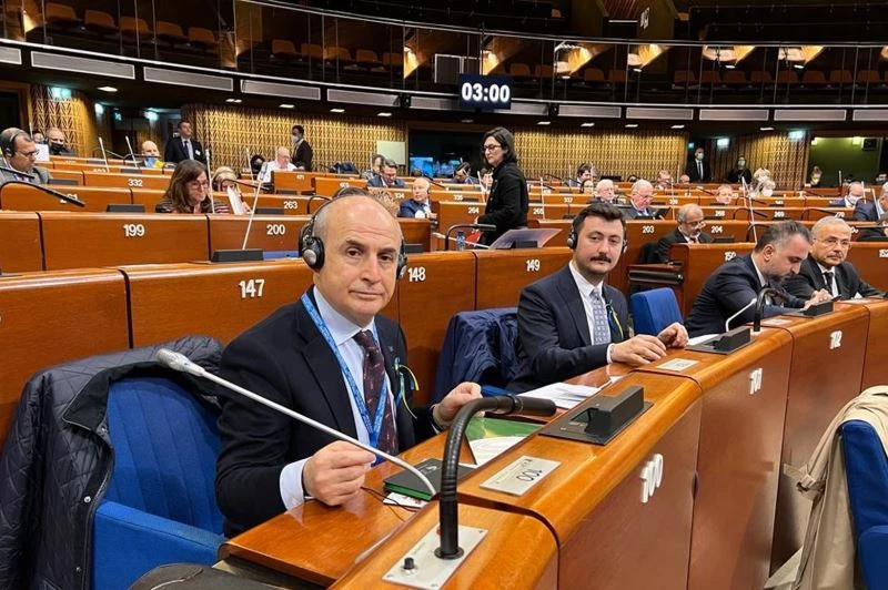 Başkan Akgün:  “Rusya’nın vahşetine uzaylılar değil bu Konsey’e üye ülkeler son verecektir”
