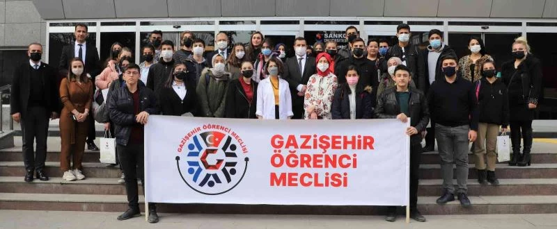 Gazişehir Öğrenci Meclisi’nden SANKO Üniversitesi’ne ziyaret

