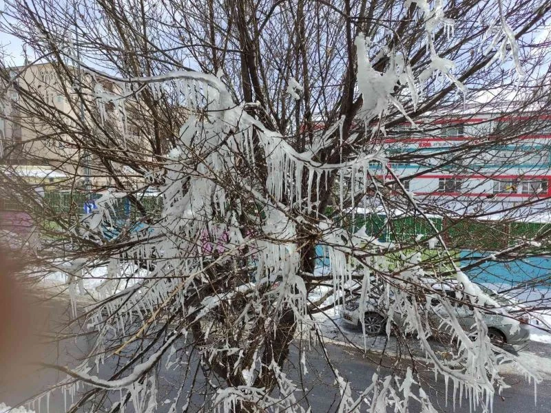 Kar yağışının ardından dondurucu soğuklar başladı

