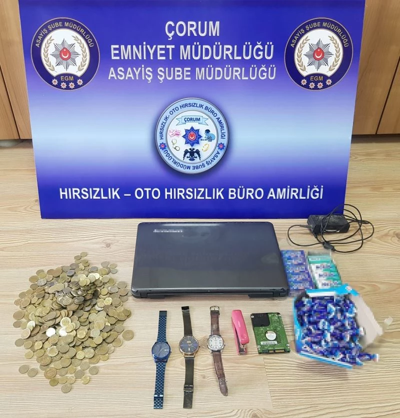 İşyerlerinden hırsızlık yapan zanlı tutuklandı
