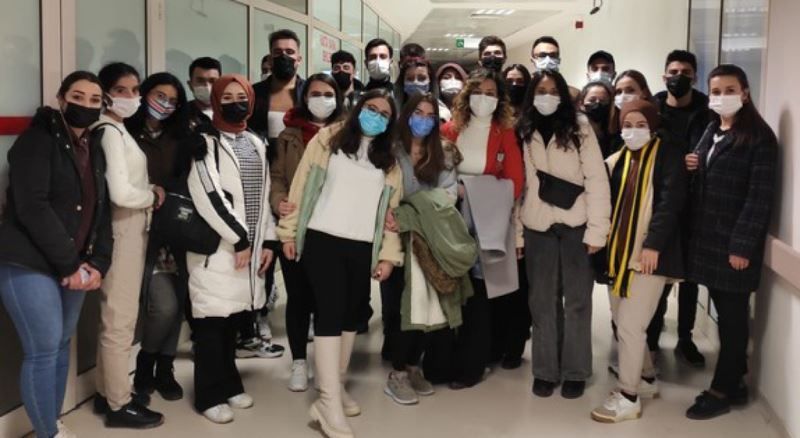 Simav MYO’dan İsmail Karakuyu Devlet Hastanesi’ne teknik gezi
