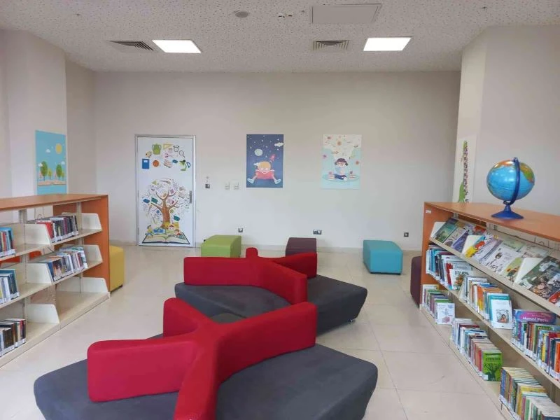 OMÜ Merkez Kütüphanesi’nde çocuklara özel bölüm
