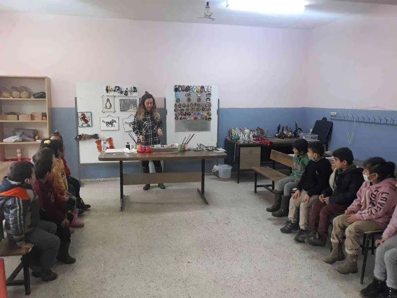 Öğrenciler becerilerini geliştiriyor
