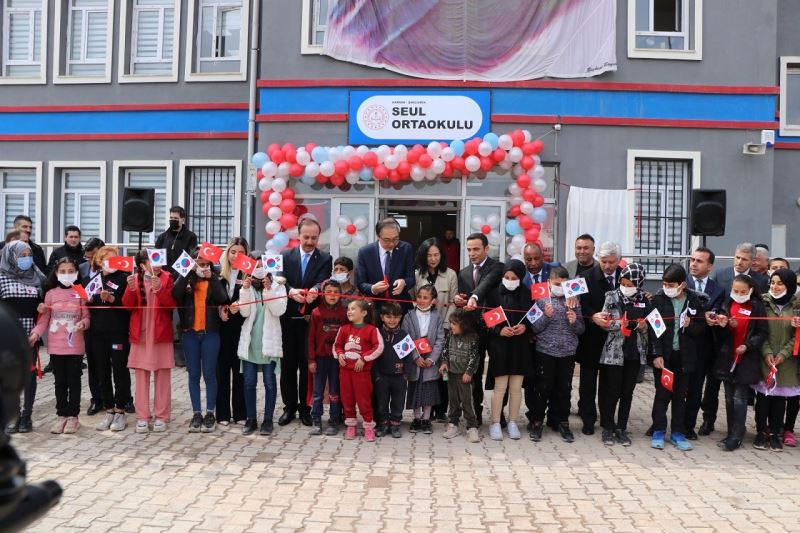 Kore Cumhuriyeti’nce yaptırılan sağlık merkezi ve okulun açılışı yapıldı
