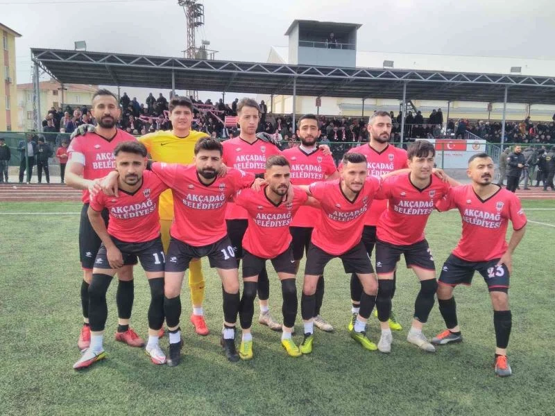 Akçadağspor, play-off’un ilk maçında galip
