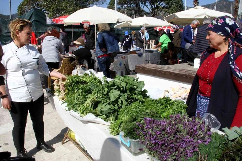 Göcek’te ot yemekleri festivaline ilgi yoğun oldu

