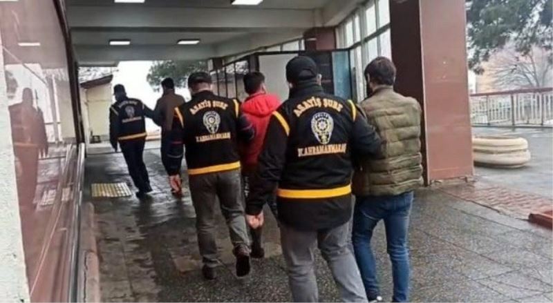 Kahramanmaraş’ta aranan 110 kişiden 62’si tutuklandı
