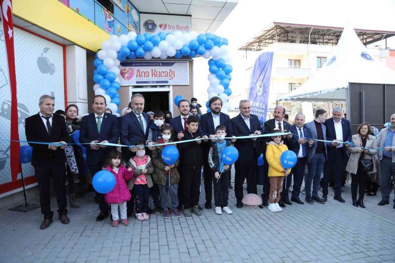 Bursa Büyükşehir’den Ana Kucağı eğitim merkezleri zincirine yeni halka
