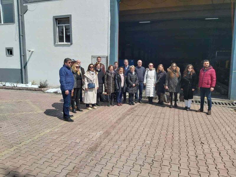 Avrupalı iş adamları Nevşehir’deki firmalarda incelemelerde bulundu
