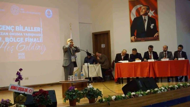 Ulviye Kır İHO ezan okuma yarışmasında bölge birincisi oldu
