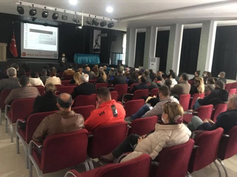 Milas’ta CİMER’in bilgilendirme toplantısı düzenlendi
