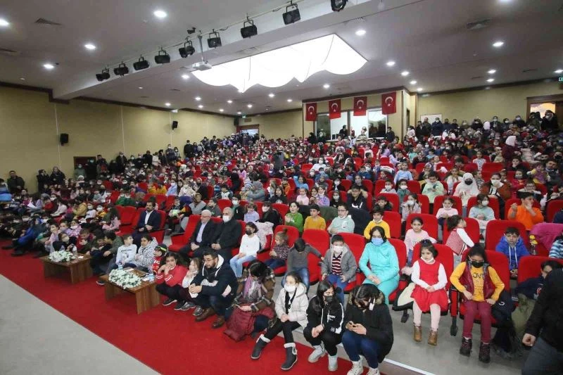 Hacılar’da çocuk etkinliği buluşmasına yoğun ilgi
