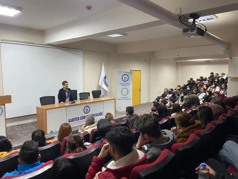 ADÜ’de ’Kariyerin Senin Yolculuğun’ semineri gerçekleştirildi

