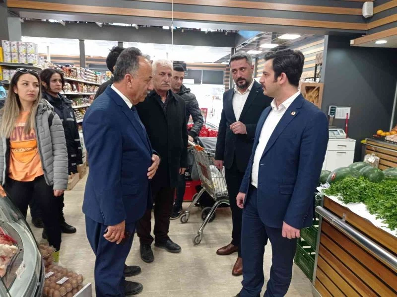 Vali Yardımcısı Kasımoğlu’ndan şeker denetimi
