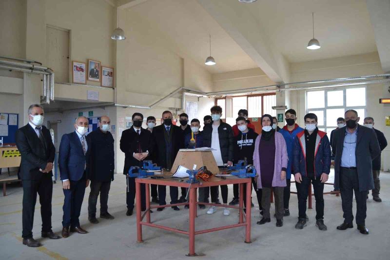 Arsin OSB’den, Mesleki ve Teknik Anadolu Lisesi’ne ziyaret
