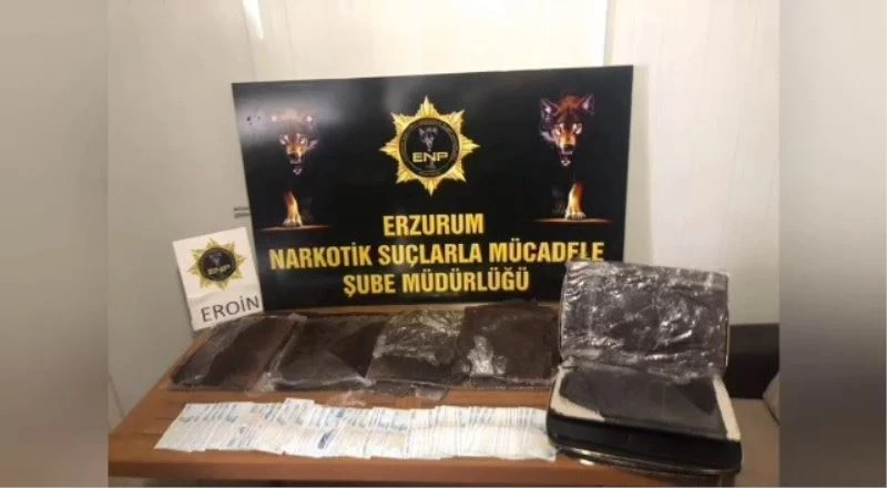 Narkotik köpeği Eris, Erzurum’da uyuşturucuya geçit vermiyor
