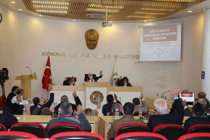 Başkan Deveciler, ”Savaşa hayır” dedi
