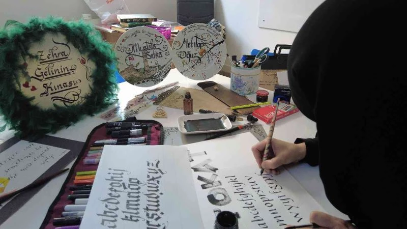 Tokat’ta kaligrafi güzel yazı sanatı kursu
