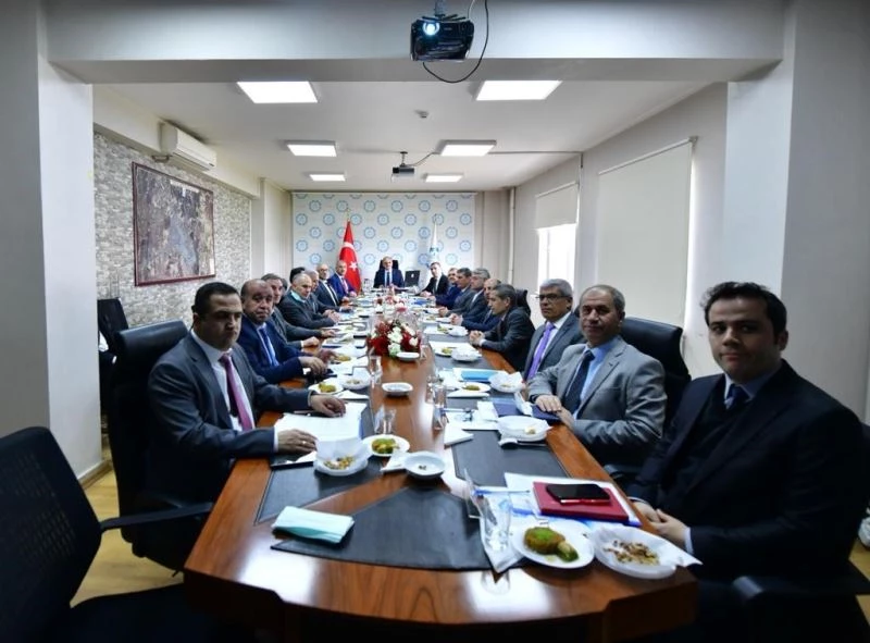 Vali Münir Karaloğlu başkanlığında DİSKİ’nin yatırımları ele alındı
