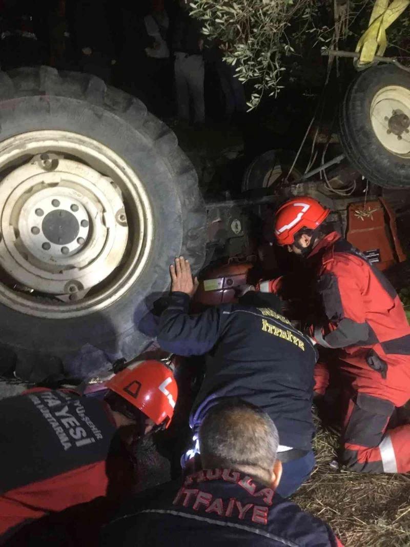 İtfaiye ekipleri zamanla yarıştı ama talihsiz çiftçi hayatını kaybetti
