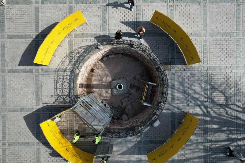 Sultanahmet Meydanı’ndaki Yılanlı Sütun restore ediliyor
