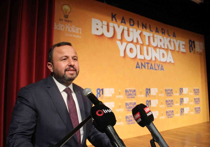 AK Parti Antalya İl Başkanı Taş: