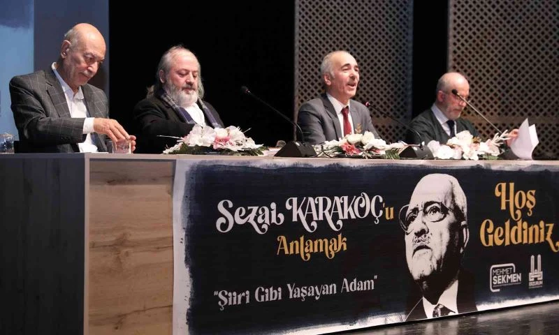 Büyükşehir Şair Sezai Karakoç’u andı
