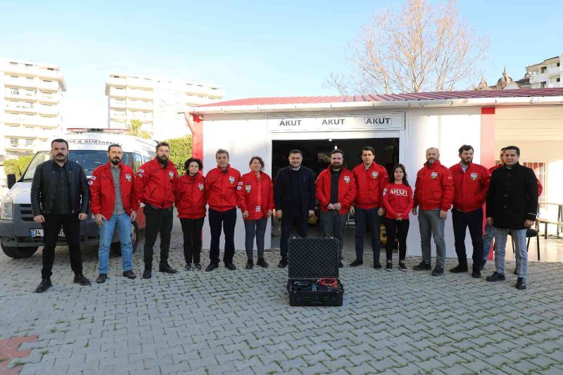 AKUT Alanya teçhizatları arasına delsar da eklendi
