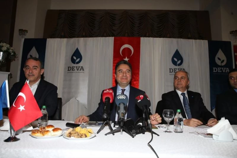 DEVA Partisi Genel Başkanı Babacan, Hatay