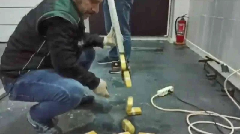 107 kilo eroinle yakalandı 