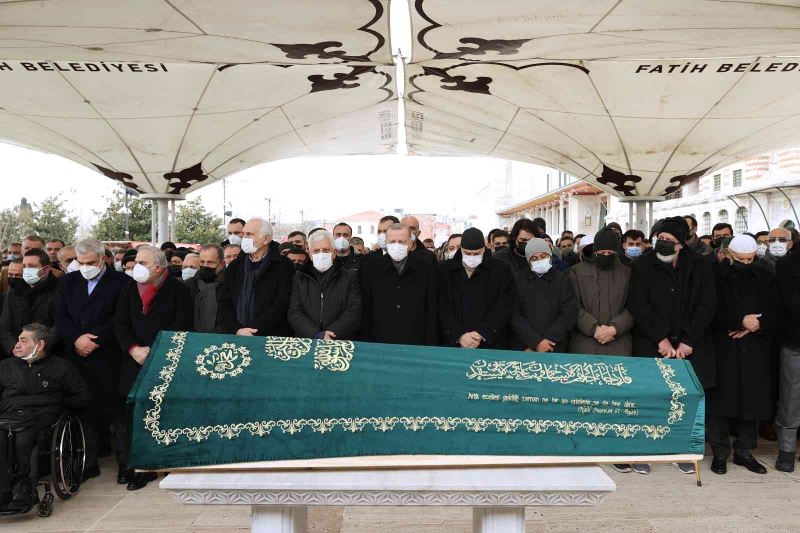 Cumhurbaşkanı Erdoğan, İbrahim Halit Çizmeci’nin cenaze törenine katıldı
