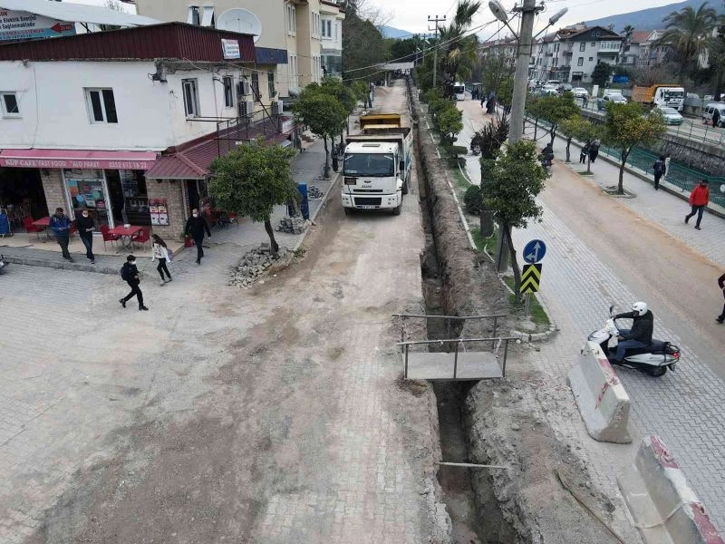 Fethiye’de 10 Milyon TL’lik yatırımın çalışmaları devam ediyor
