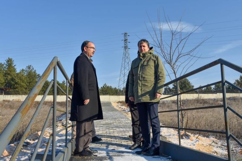 Eğitim ve Araştırma Hastanesi yolu kampüse açıldı
