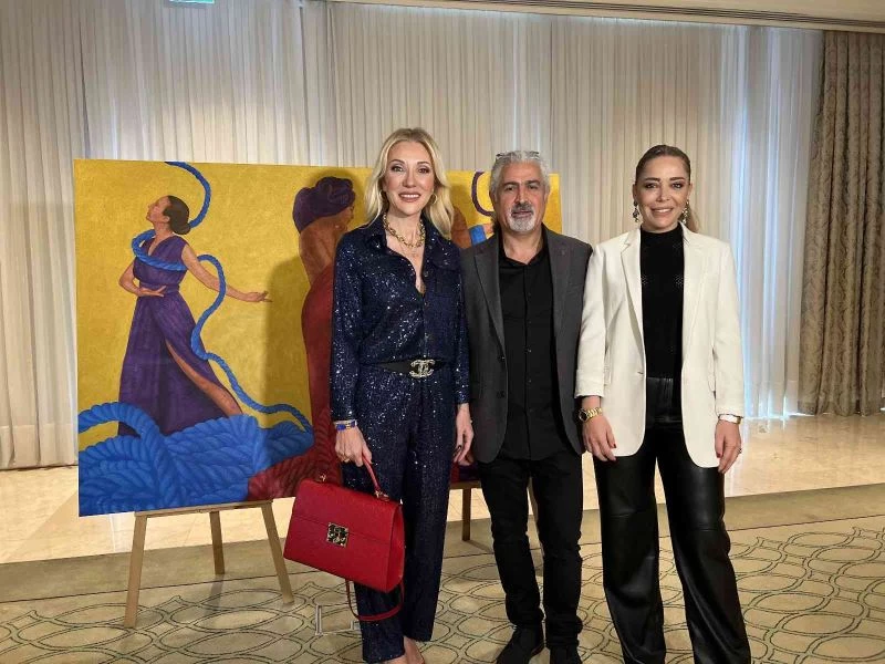 Kadınlar Günü’ne özel “Düğüm” sergisi sanatseverlere kapılarını açtı
