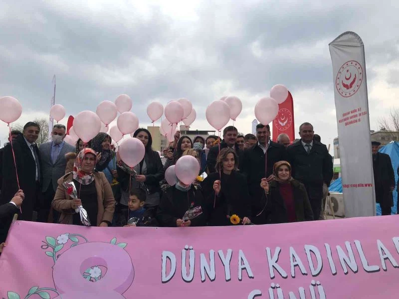 Iğdır’da ‘8 Mart Dünya Emekçi Kadınlar Günü’ kutlandı
