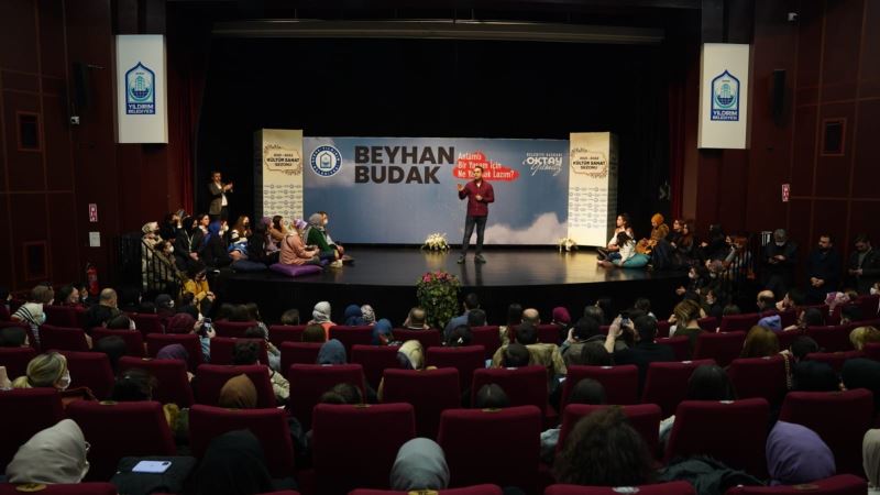 Yıldırım’da Beyhan Budak semineri
