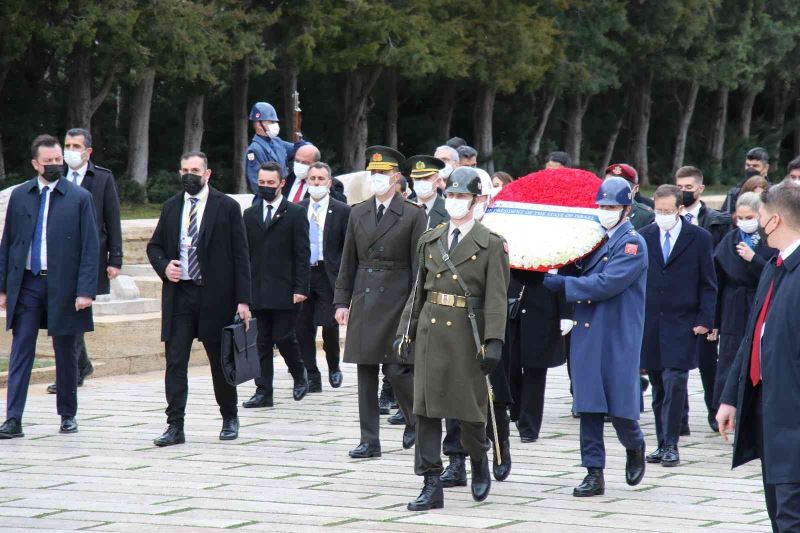 İsrail Cumhurbaşkanı Herzog’dan Anıtkabir’e ziyaret
