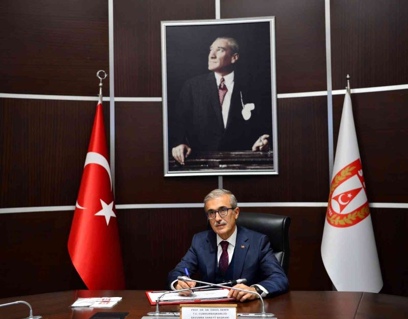Savunma Sanayii Başkanı Demir: “Türkiye son zamanlarda etrafı ateş çemberi iken attığı adımlar ile ön alamasaydı hem sahada hem masada köşeye kıstırılmış bir ülke görecektik”
