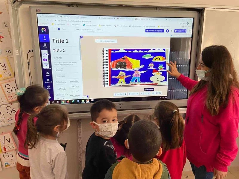 Yukarıtaşçılı öğrencileri “Ben de varım” dedi
