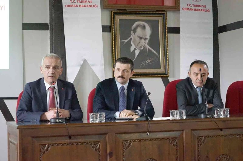 Organize sanayi bölgesinde yapılacak su hasadı çiftçinin kuraklık sorununu çözecek
