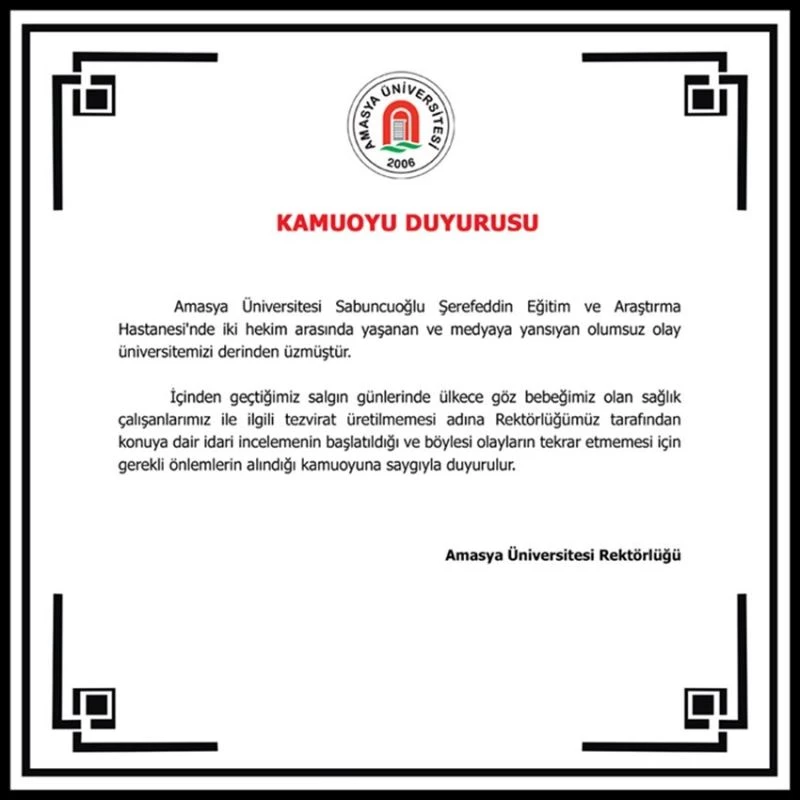 Rektörlükten doktorların kavgasına inceleme, Prof. Dr. Başbuğ’un muayene görevi askıya alındı
