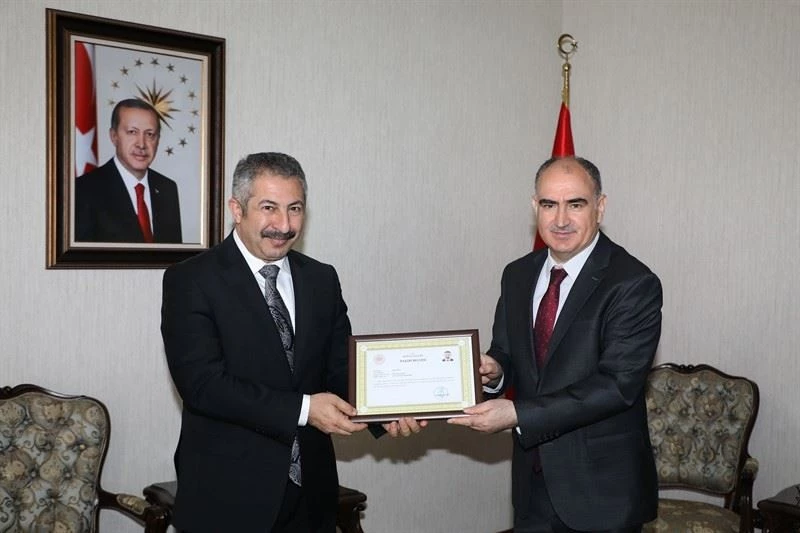 Konya Emniyet Müdürü Dinç’ten Vali Özkan’a ziyaret
