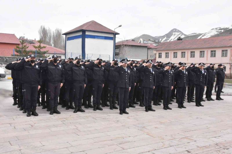 Bitlis’te Türk Polis Teşkilatı’nın 177’nci kuruluş yıldönümü kutlandı
