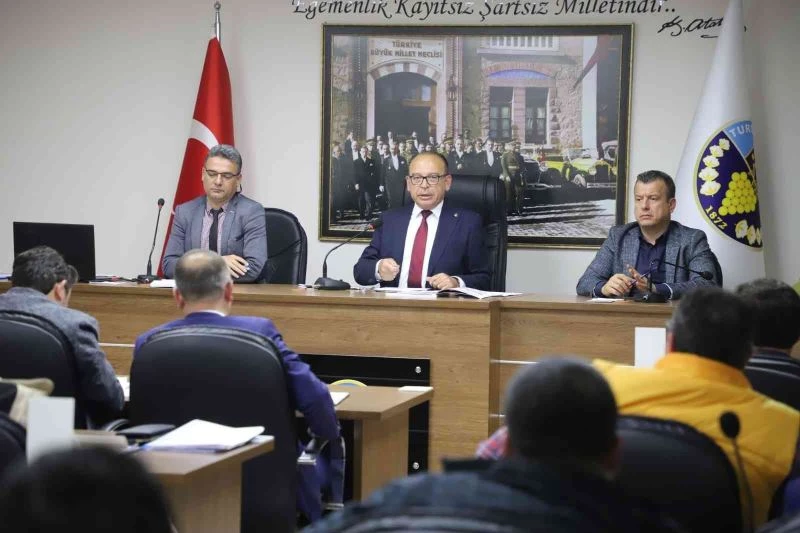 Başkan Akın meclis üyelerini bilgilendirdi
