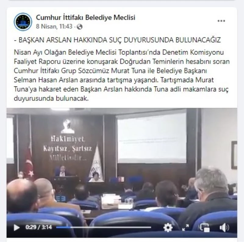 Mecliste ’kes şunun sesini’ tartışması
