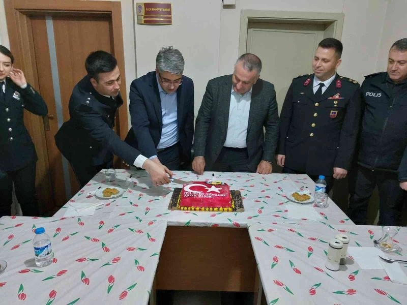 Şenkaya ilçe Emniyet Amirliğinden iftar yemeği
